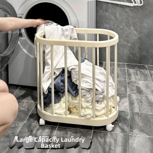 Waterproof Rolling Clothes Storage Basket
