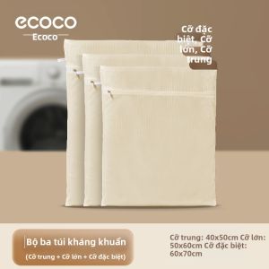ecoco | Túi Bảo Vệ Quần Áo Dày Chống Khuẩn Cho Máy Giặt Kích Lớn