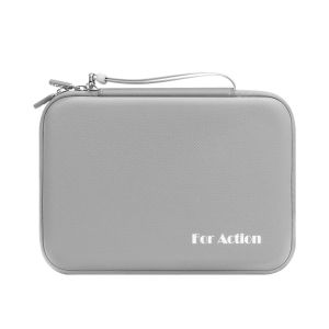 XFJI | XFJI Protective Carrying Case Camera Accessories Lightweight PU Shoulder Bag Compatible with DJI Osmo Action 6 Adventure Combo