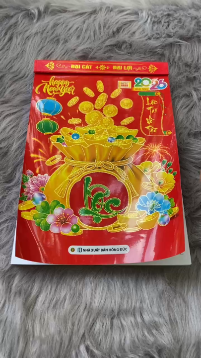 Lịch tết 2026 (bloc rời 20x30cm), in nhiều chủ đề | Lazada.vn