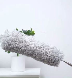 HESPRไม้ปัดฝุ่น ไม้กวาดหยากไย่ ไม้ปัดฝุ่นไมโครไฟเบอร์ ชนิดปรับด้ามได้สูงสุด2.8เมตร