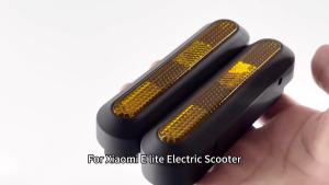 Vỏ Bảo Vệ Moay-ơ Bánh Sau Xe Tay Ga Điện Xiaomi Elite Có Dải Phản Quang Khối Phản Quang Cảnh Báo An Toàn Giúp Tăng Cường Tầm Nhìn