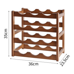 MOLORE | Wine Display Rack Solid Wood