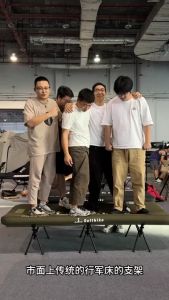 CampBoost DEFTHIKE Inflatable Air Military Camp Bed Cot Bed Katil Lipat Tilam Camping Equipment Folding Bed Katil