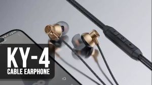 INBOX KY-4 Earphone Type C Extra Bass HD Audio Stereo Microphone Headphone Headset