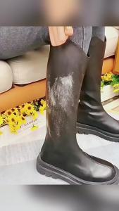 FASHION ฟองน้ำขัดเคลือบเงารองเท้า แว็กซ์รองเท้า ฟองน้ำขัดเคลือบเงารองเท้า Shoe polish sponge