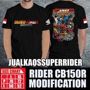BAJU KAOS DISTRO HONDA CB150R MODIFICATION