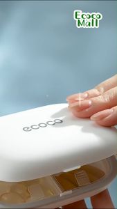 Hộp đựng thuốc 7 ngăn ECOCO thế hệ mới thiết kế 3 lớp bảo vệ thuốc chống ẩm mốc nhỏ gọn thông minh dễ dàng mang theo