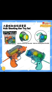 Bullet Weapon With Target Board In Set Kid Toys Present Gift For Boys Girls 儿童枪射击玩具套装 *READY STOCK*