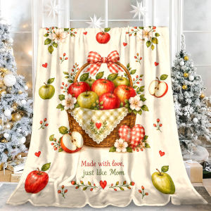 Beast Kingdom | Cream Wildflowers Design Standard Size Plush Holiday Breathable Warm Blanket Ideal Christmas Halloween Gift for Women Men Kids