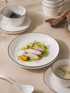 mornenjoy | Gorgeous Underglaze Ceramic Dinnerware Set