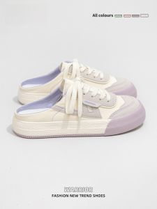 Warrior | รองเท้าผ้าใบลำลองสำหรับผู้หญิง แบบสวม sole หนา