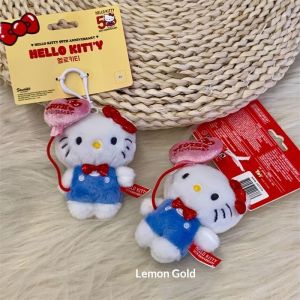 JOYNCLEON Hello Kitty Plush น่ารักพวงกุญแจจี้ห้อยกระเป๋ากระเป๋านักเรียนของขวัญ