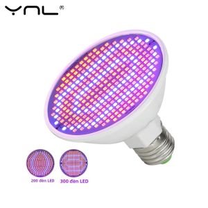 Đèn LED Phát Triển Cây Trồng Toàn Phổ E27 AC85-265V Dùng Trong Nhà Thủy Canh Chăm Sóc Cây Con Hoa Bóng Đèn Phyto Của YNL