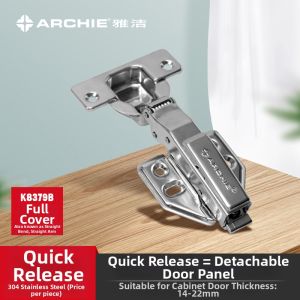 Archie | Damping Buffer Stainless Steel 304 Hinges