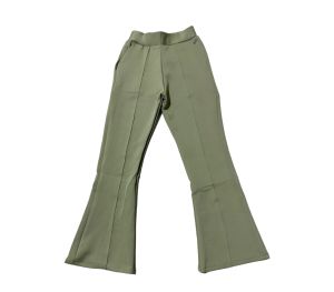 Celana Cutbray Anak Perempuan 7-16th Scuba Tebal Melar Streatch Scuba Premium Sage Green