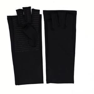 Găng Tay Nén Đồng Hỗ Trợ Khớp Không Ngón Dài Hơn Hỗ Trợ Cổ Tay Khu Vực Cổ Tay Dành Cho Người Bị Hội Chứng Ống Cổ Tay Hỗ Trợ Khi Gõ Máy Tính Cho Nam Và Nữ