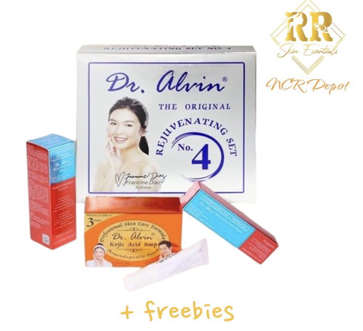 Dr. Alvin Rejuvenating Set No. 4 Dermacare Whitening Set Multi
