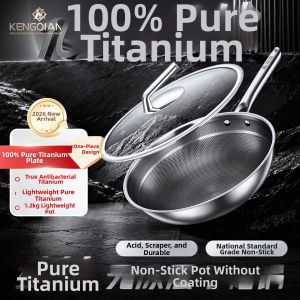RONGCHUAN | Non-stick Healthy Titanium Frying Pan