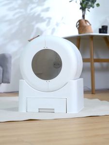DING DING YU Cat Litter Box Automatic 64L+11L UV Sterilization Self-Cleaning APP Control Automatic Cat Litter Box /自动猫砂盆