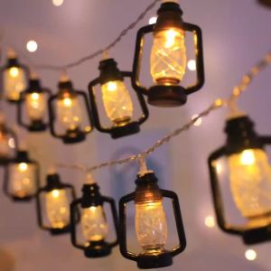 10/20/40 Leds Easter String Lights Battery Powered Night Light Decoration For Room Holiday Lamps A01