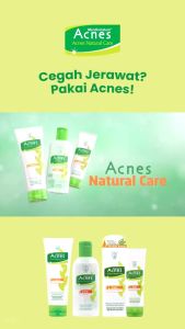 ACNES Natural Care Deep Cleanser Face Wash 50gr & 100gr || Facial Wash Vitamin C || Sabun Cuci Muka || Pembersih Wajah