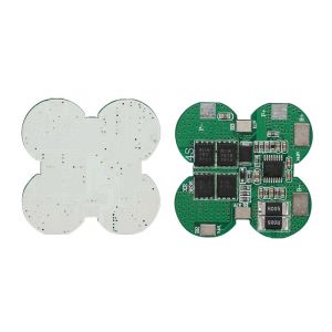 BMS 4S 15A 14.8V 18650 Li-ion Lithium Battery Charge Board Plum Shape Common Port Overcurrent Protection For Electric Tools DIY 18650 battery 4 strings 14.8V lithium battery protection board 15A with balanced protection board current battery accessories