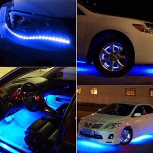 LAMPU LED STRIP NEON MOBIL FLEXIBEL 12VOLT