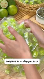 Kẹo lê an phế chanh muối 1kg kẹo ngậm ho bổ phế thanh nhiệt giảm ho hơi thở thơm mát