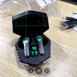 TWS Earphone Gaming Earbud Touch Earbud Headset Bluetooth 40ms Rendah Penundaan Headphone Gaming