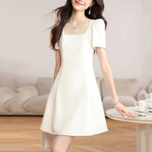 DAIXIANGFEIZI | Summer Waist-Cinching Petite A-Line Midi Dress