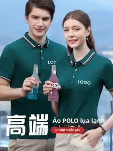 JINGYILAIXIU | Áo Polo Mùa Hè In Logo Theo Yêu Cầu