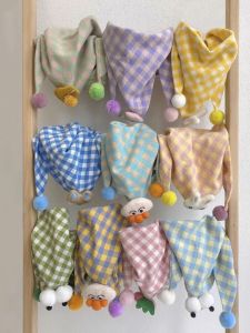 ผ้าพันคอแบบปรับได้ ผ้าฝ้าย ผ้าลินิน สำหรับสุนัขและแมว อุ่น ผ้าพันคอสำหรับสัตว์เลี้ยง อุ่น ผ้าพันคอสำหรับสัตว์เลี้ยง เหมาะสำหรับสุนัขขนาดกลาง เหมาะสำหรับทุกฤดูกาล