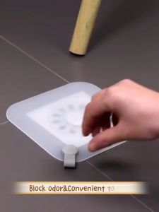 Ecoco Anti-odor Anti-Insect For Bathroom Gasket Sealing Cover  Silicone Floor Drain