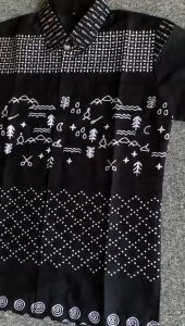 BATIK PUTRA JAWA Motif Ningratan Kemeja Batik Pria Slimfit Premium Bahan Katun Lapis Furing