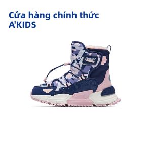 Qiaodan | Giày Tuyết Cao Cổ Chống Trơn Trượt Bảo Ôn