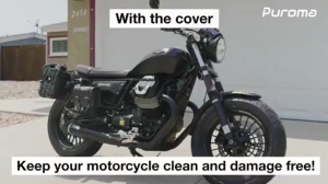 [Bestselling] Waterproof Motorcycle Cover Universal Fit All-weather Dustproof and UV Protection Dustproof Waterproof with Ventilation Holes Three-layer Material Suitable for Scooters and Motorcycles. Sizes L XL XXL available.
