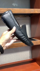 Giày MICHILUX Da Bò Thật Chính Hãng Classic Moccasin CSMS0 Màu Xám