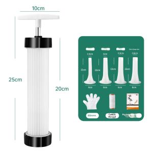 Manual Sausage Maker Home Use Stuffer for Making Sausages And Salami Kitchen Tool for Grinding Meat And Stuffing It into Casings