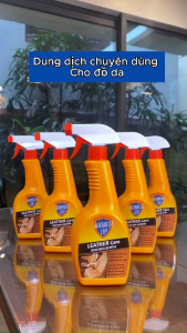 Dung Dịch Lau Dưỡng Ghế Da Ô tô - Armor Up Leather Care - 560ml - Công Thức pH Cân Bằng Bảo Vệ Chống Lão Hóa