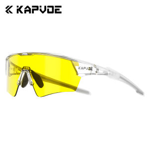 kapvoe | Kapvoe Hot Shadowless Photochromic Cycling Glasses Lighteight UV400 Sunglasses Men Women Bike MTB Eyewear Riding Outdoor Running