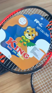 Cặp Vợt Cầu Lông King Phối Màu Đen - Đỏ Nổi Bật 510Đ
