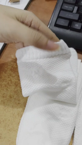 xw25107 Kaos Kaki Wanita warna putih motif Renda Ruffle bunga bear love tali tambang pita - Kaus Kaki Panjang Tinggi sebetis Katun Premium - Women Socks Cotton Lolita