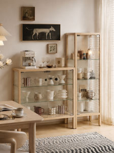 DMX | Original Wood Transparent Storage Cabinet