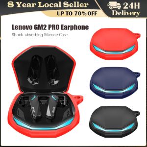 ❤️【Same Day Delivery】 Headphone Storage Case Silicone Carry Bag ForLenovo GM2 PRO Earphone Travel Bag Silicone Case For Wireless Headphones