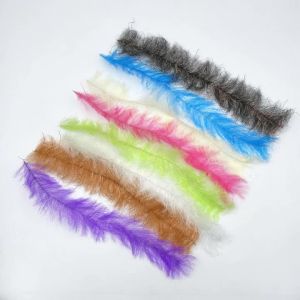 2Packs Multiple Width Streamer Dubbing Brush Fly Fishing Tying Material Salmon Steelhead Flies Substitute for Chenille/Hackle