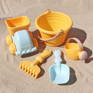 Bathing Beach Play Tools Sand Bucket Shovel Hourglass