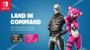 SanDisk® microSDXC™ Card for Nintendo Switch ™ Fortnite Edition (128GB/ 256GB)