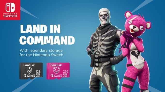 SanDisk® microSDXC™ Card for Nintendo Switch ™ Fortnite