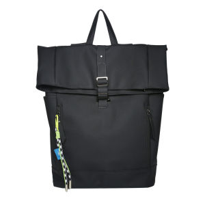 Plain Color Expandable Men Backpack Women Bagpack Beg Galas Lelaki Beg Rancel Perempuan 背包男女 双肩包男女 6698